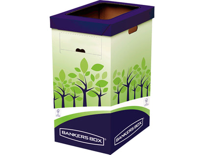 Collecteur bankers box vert.69l