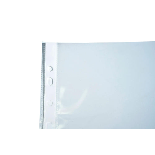 Pochette perforée A4 premium polypro lisse 14/100 sachet de 10