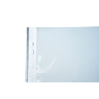 Pochette perforée A4 premium polypro lisse 14/100 sachet de 10