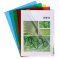 Pochettes Coins A4 PVC - qualité supérieure boite de 100  Assorties