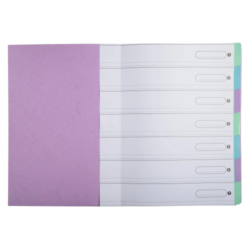 Trieur harmonika aquarel A4 -7 cases