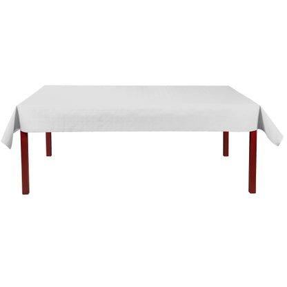 Nappe damassee 118cm rl25m blanc