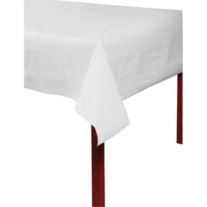Nappe damassee 118cm rl100m blanc