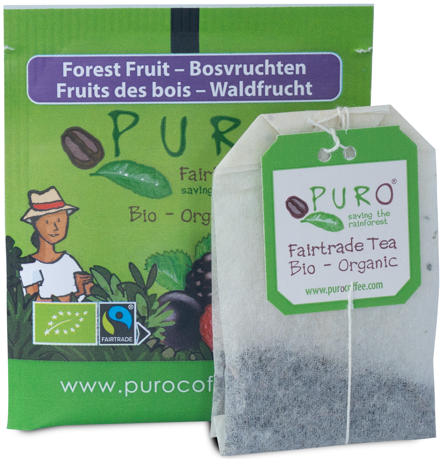 THE PURO BIO SACHET B/25 FOREST FRUIT