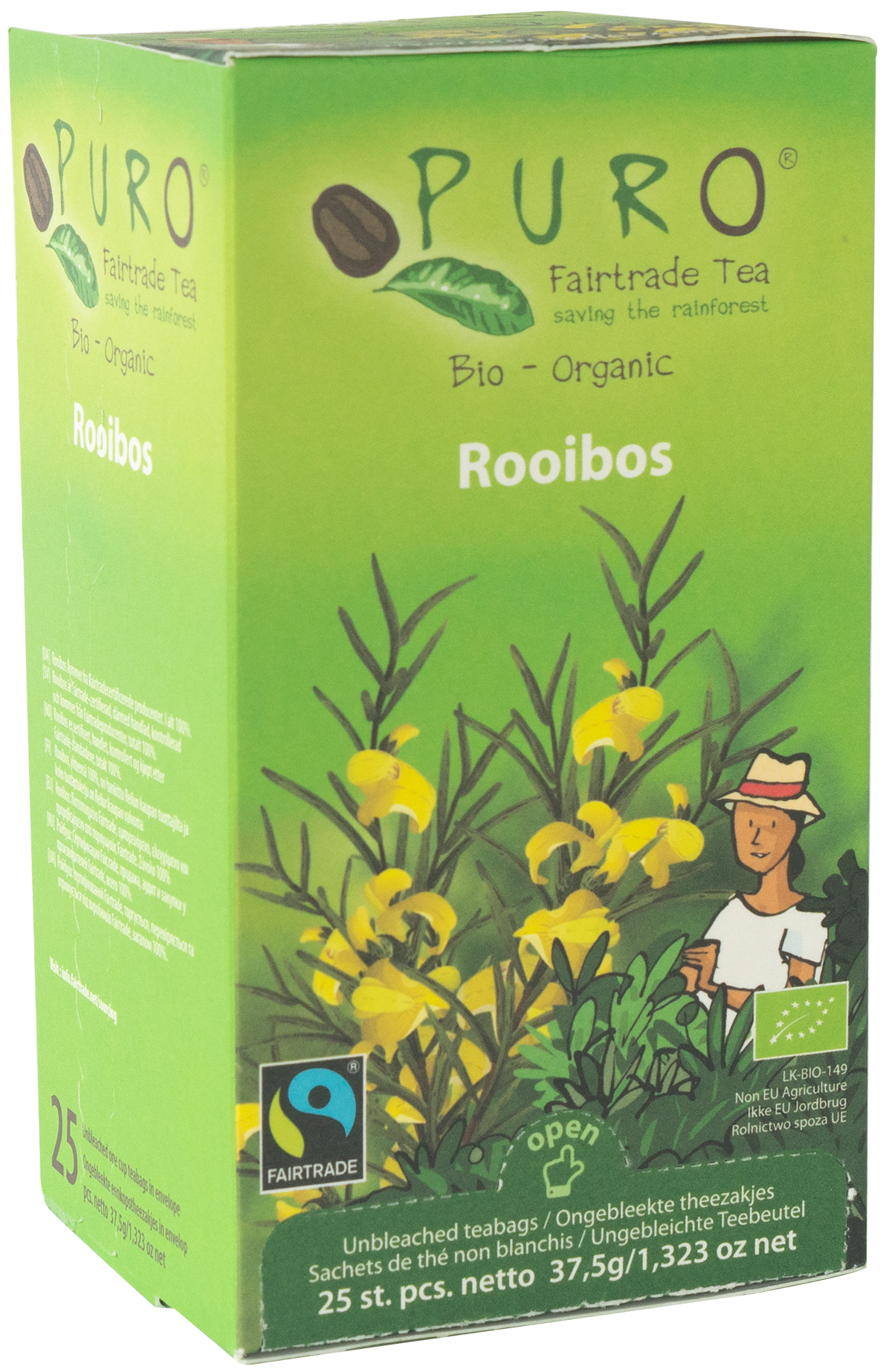 infusion Rooibos Bio - 25 Sachets Écologiques