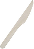 Couteaux en bois 16 cm - Lot de 100 pour usage alimentaire