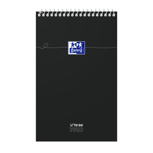 Bloc-notes reliure spirale  To Do 12x20 - Format Compact et Durable
