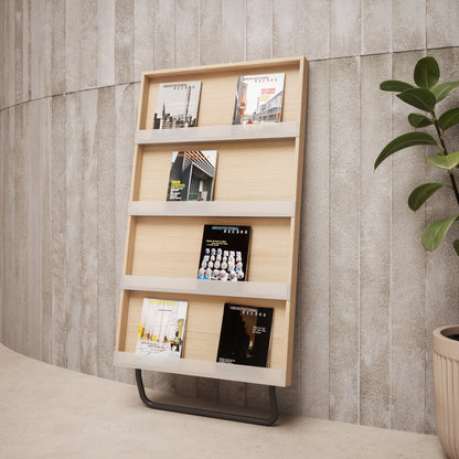 Présentoir à Brochures Modulaire - L75xH145xP39 cm