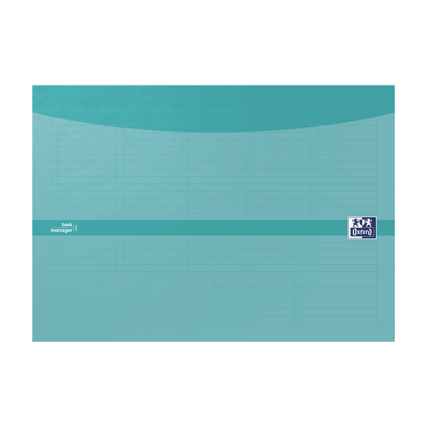Bloc Task Manager A4 - Planification Hebdomadaire