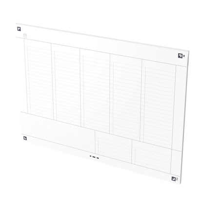 Bloc Task Manager A4 - Planification Hebdomadaire
