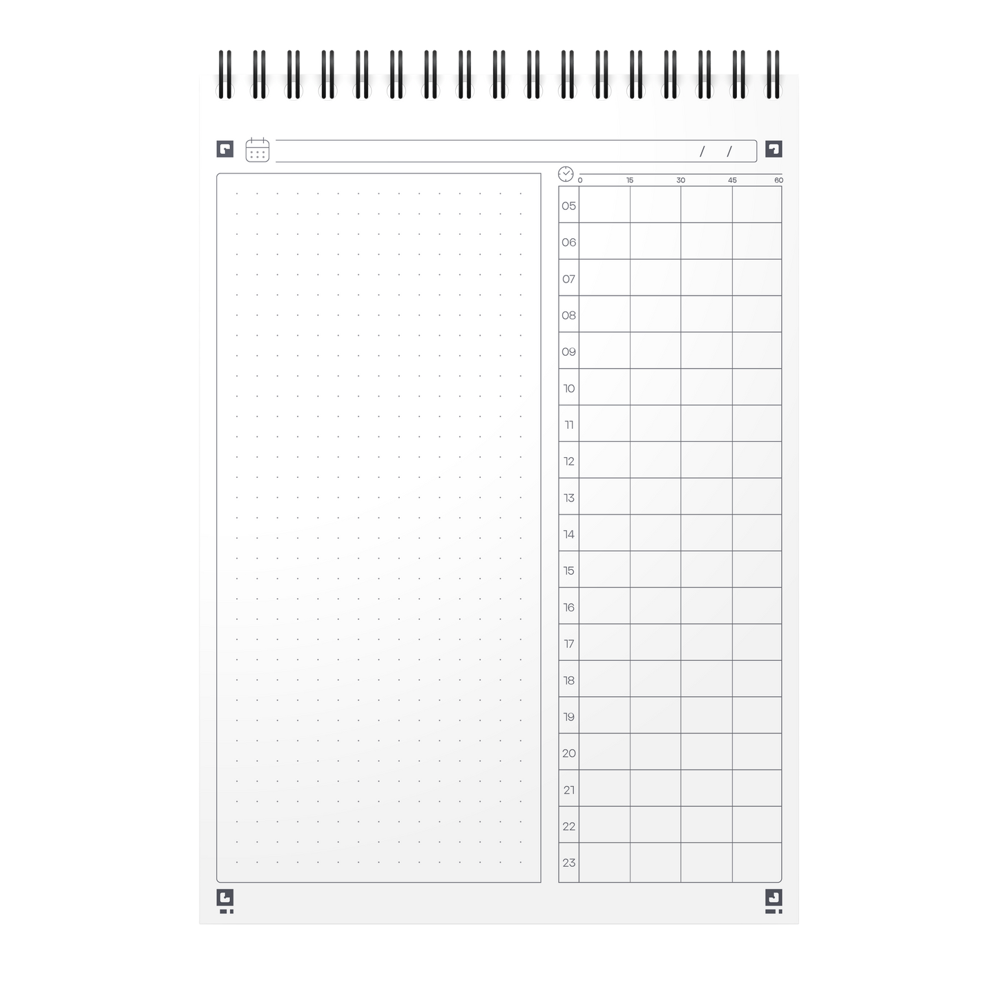 Bloc-notes organisateur -148x210cm-148 pages