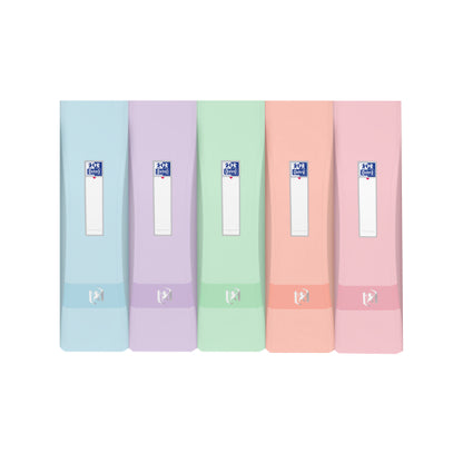 Classeur levier dos de 8cm color life a4+ assorti pastel