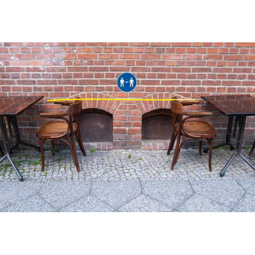 Panneau "distanciation" pvc 20cm