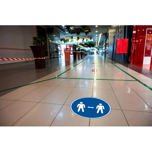 Panneau "distanciation" pvc 20cm