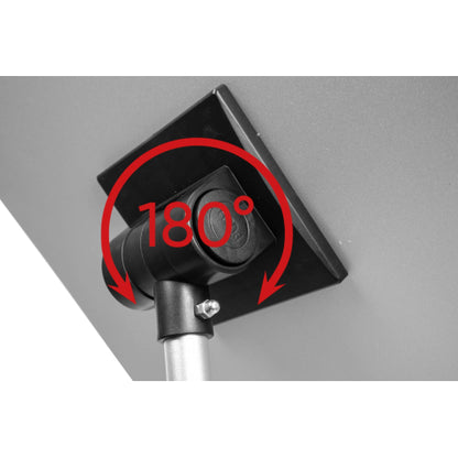 Présentoir sur pied alu A4 hauteur 100cm