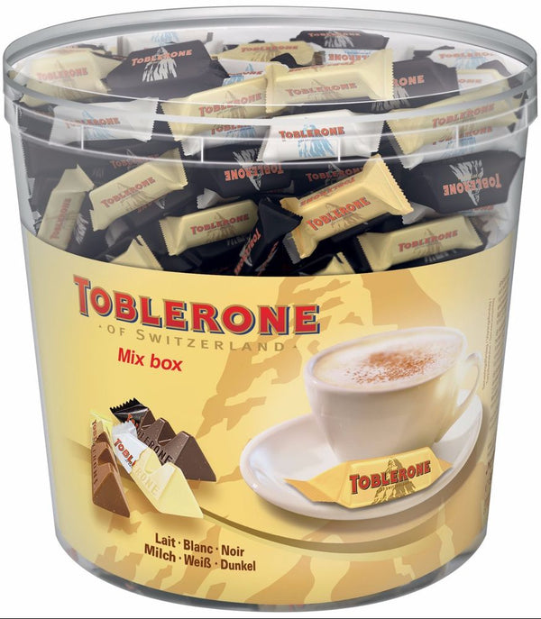 Chocolat toblerone -format mini -boite de 113