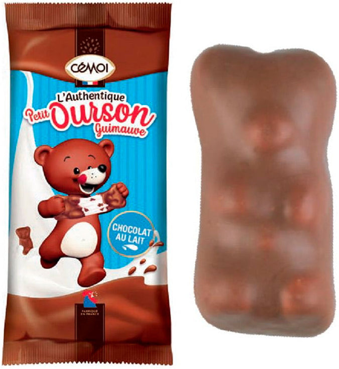 Oursons Guimauve Chocolat - Boîte de 80, 1 kg