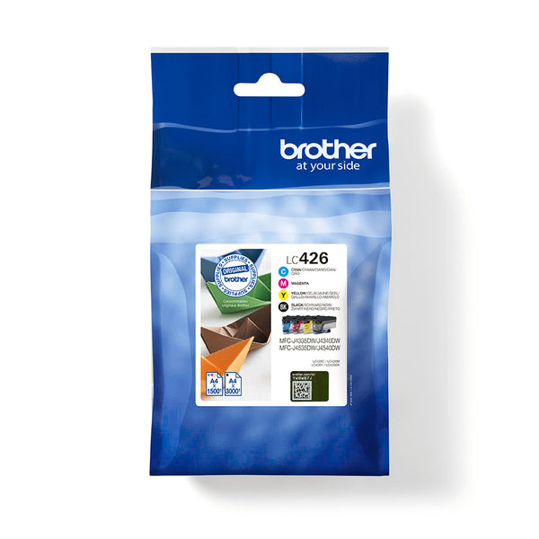 Pack cartouches Brother lc426val - impression optimale