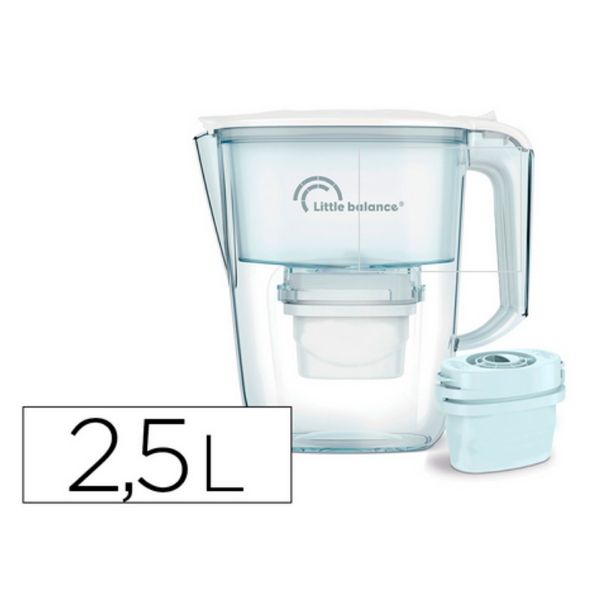 Carafe d 'eau filtrante 2.5 litres +1 cartouche de filtration
