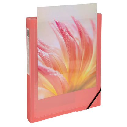 Boite classement polypropylène d40 kreacover pastel