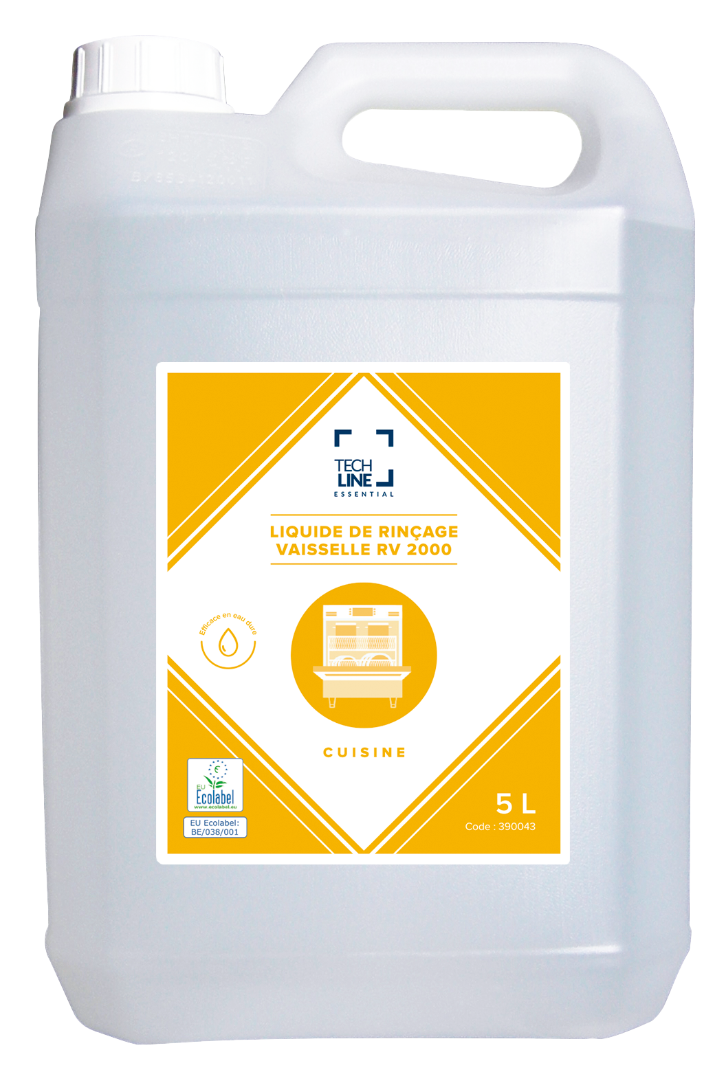 Liquide rincage vaisselle 5l