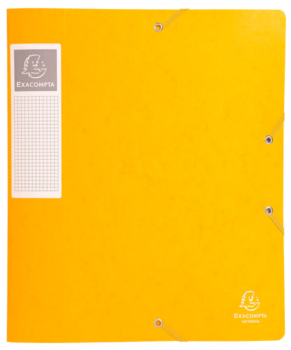 Boite classement nature dos de 60 jaune