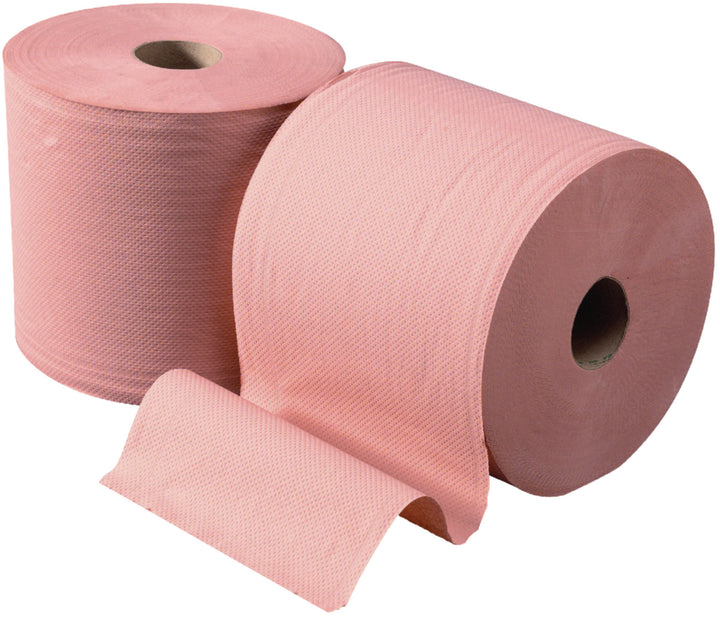 Bobine essuyage 1000 feuilles  chamois- lot de 2
