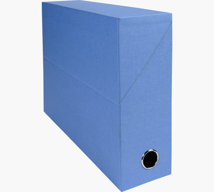 Boite de transfert 25x33mm dos 90mm toilé  bleu clair