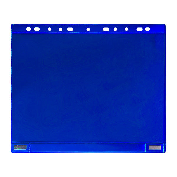Pochette perforée magnétique A4- recto/verso - bleu