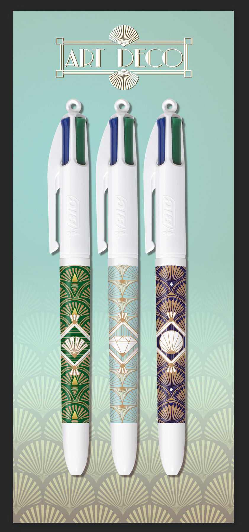 Stylo Bille 4 Couleurs - Pratique et Polyvalent
