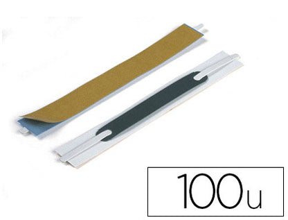 Relieur à lamelle auto-adhésif flexifix sachet de 100