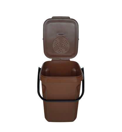 Poubelle Compost Organik 10L - Marron