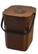 Poubelle Compost Organik 10L - Marron