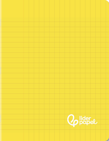 Cahier 17x22 cm 96 pages Séyès Polypropylène Jaune
