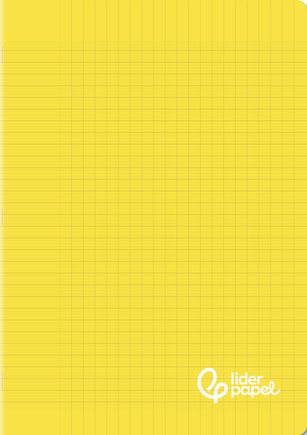 Cahier Polypropylène 21x29,7 cm 96 page Seyès Jaune