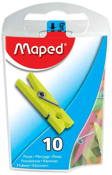 Pince dessin plastique maped boite de 10