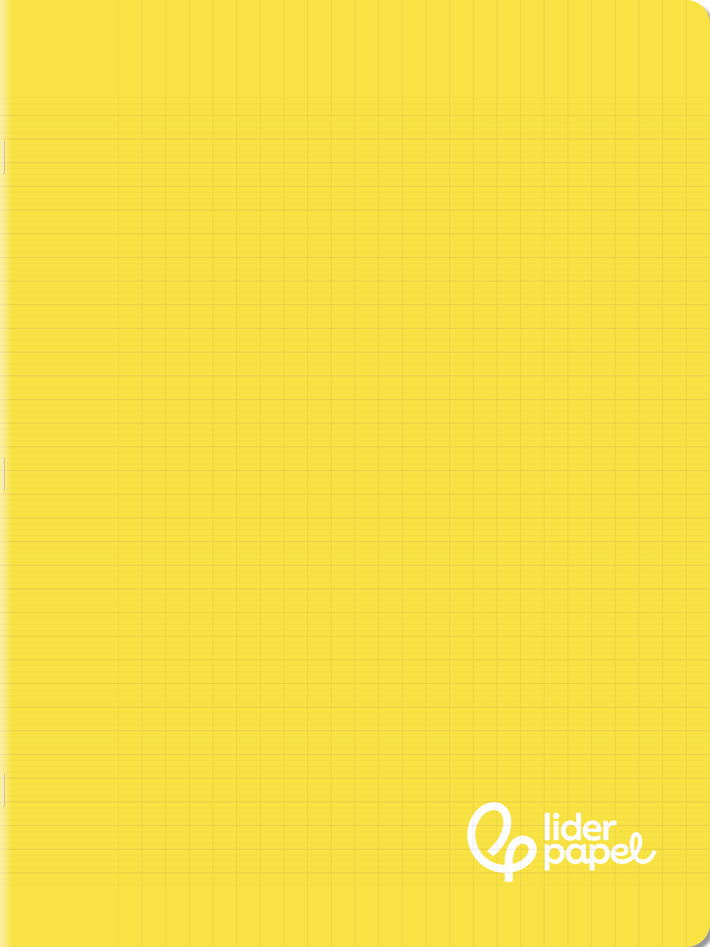 Cahier polypropylène jaune 24x32 48 pages seyes