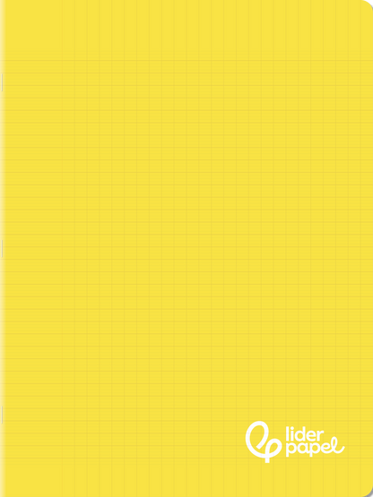 Cahier polypropylène jaune 24x32 48 pages seyes