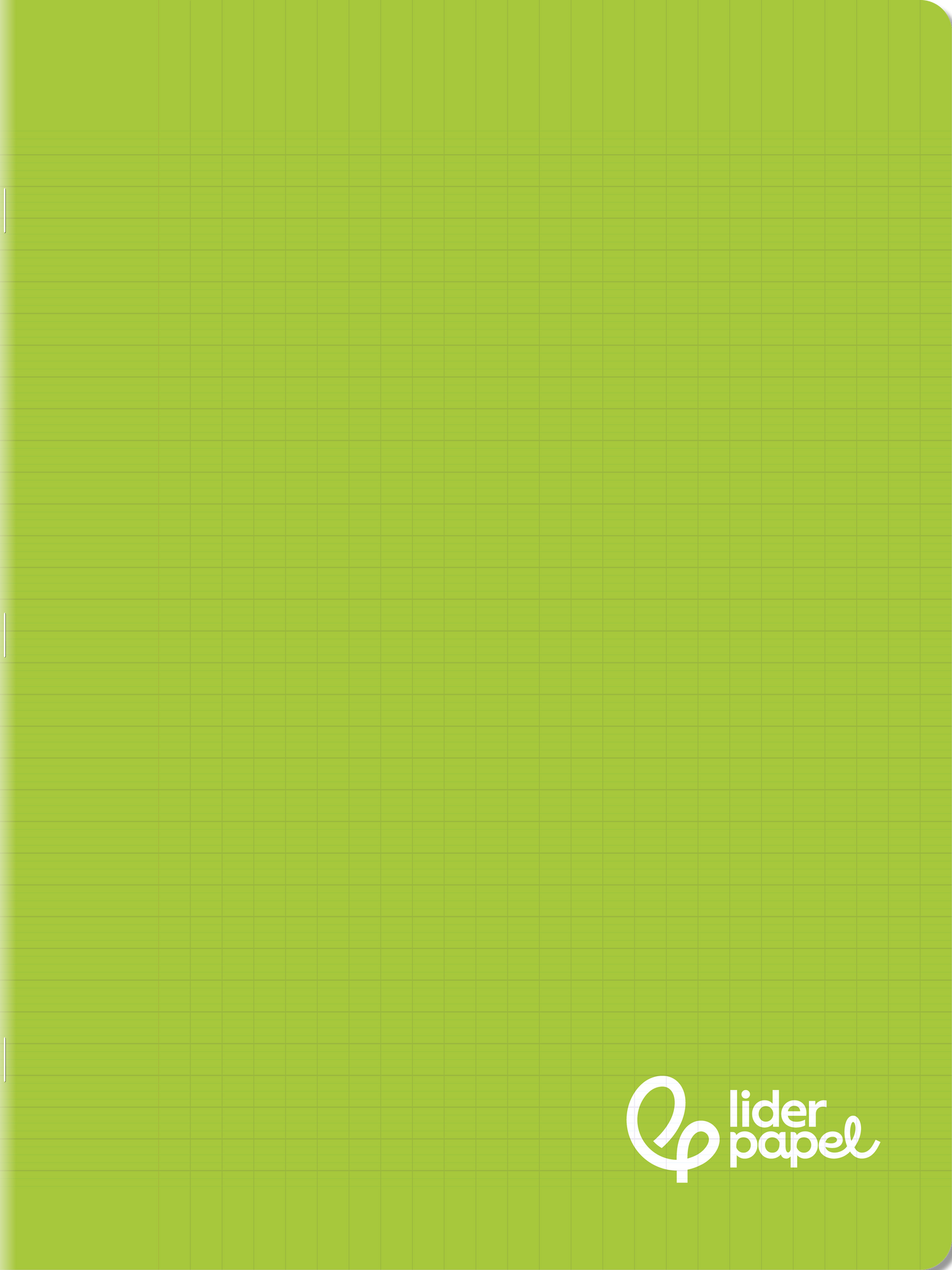 Cahier à piqûre Liderpapel 240x320mm 48 pages Seyes vert