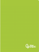 Cahier à piqûre Liderpapel 240x320mm 48 pages Seyes vert