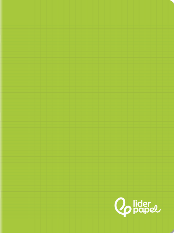 Cahier à piqûre Liderpapel 240x320mm 48 pages Seyes vert