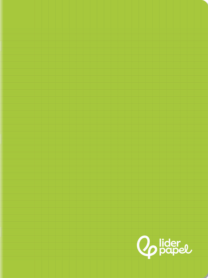 Cahier à piqûre Liderpapel 240x320mm 48 pages Seyes vert