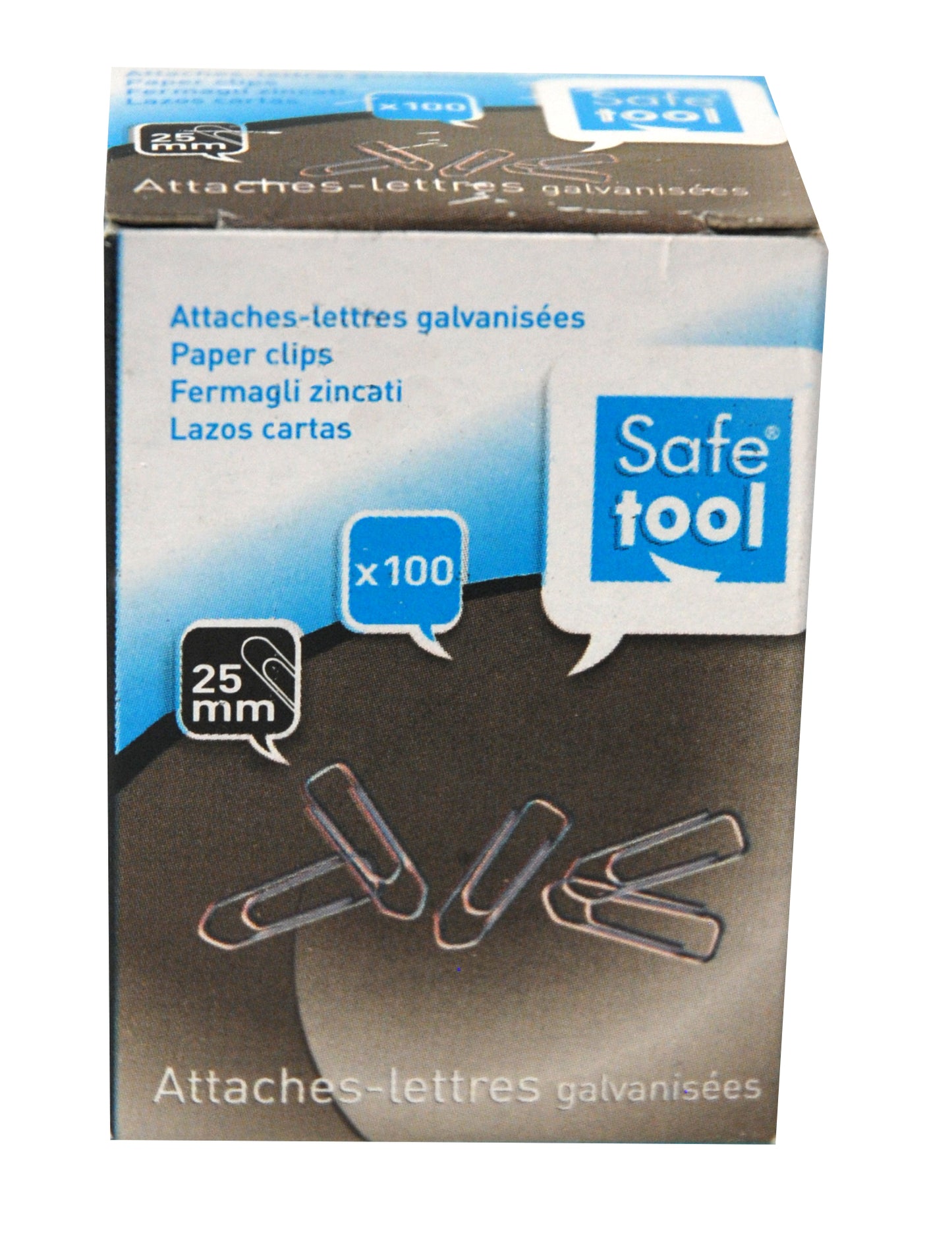 Trombones 25mm - Fixation sans perforation