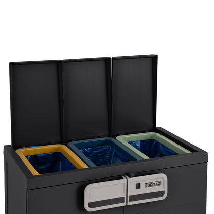 Armoire tri sélectif 60L - Compacte et robuste