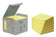 Bloc  Post-it® recyclé 76x76 jaune paquet de 6 blocs