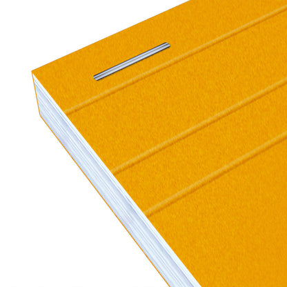 Bloc de bureau 210x315 160 pages- perforées -ligné jaune