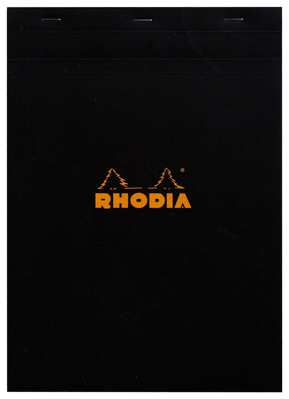 Bloc rhodia 210x297 80f 5x5noir