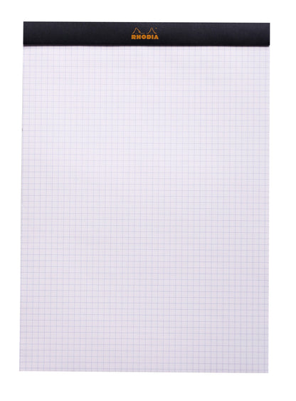 Bloc rhodia 210x297 80f 5x5noir