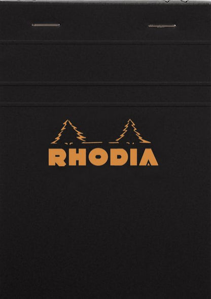 Bloc rhodia 105x148 80f 5x5noir