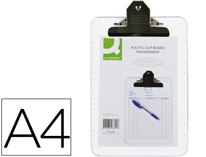 Porte bloc polypro 2.5 a4 transparent
